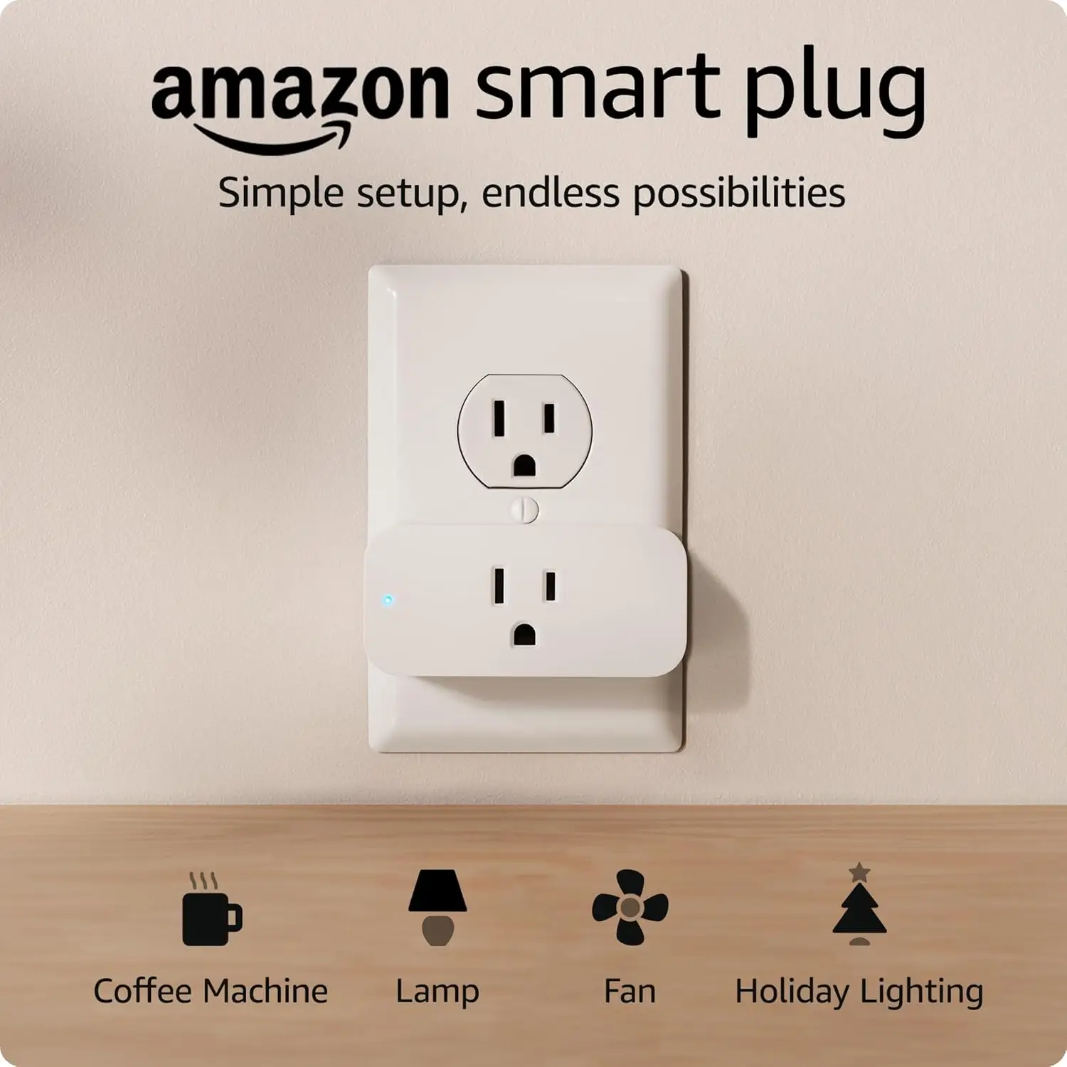 Pinterest pin featuring the Amazon Smart Plug for easy smart home control and automation