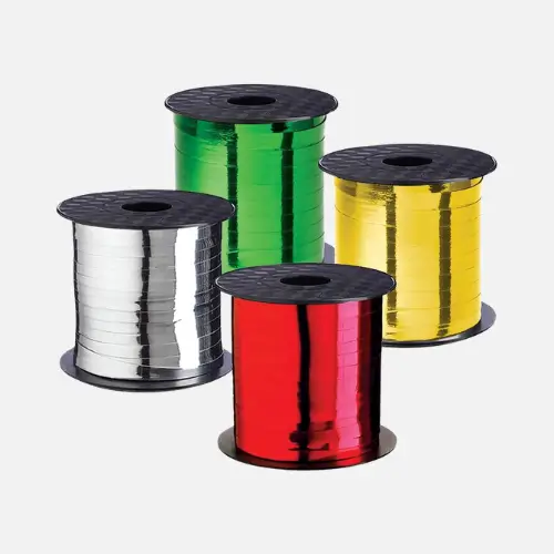Pinterest pin image of Olyphan Store Curling Ribbon Set, perfect for enhancing gift presentation with vibrant colors.